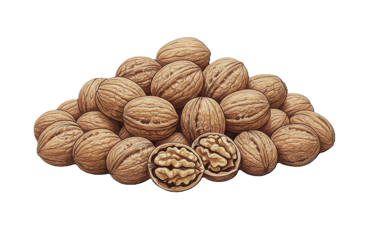 Walnuts (Akhrot) - Premium walnuts packed with omega-3 - Premium quality dry fruits from Kashmir